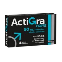 ACTIGRA Forte 50 mg x 4 tabl.