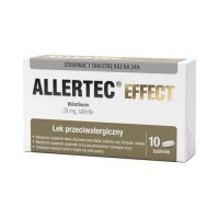 ALLERTEC EFFECT 20 mg x 10 tabl.