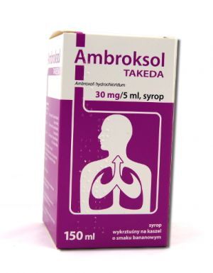 AMBROKSOL syrop 30 mg/5 ml 150 ml