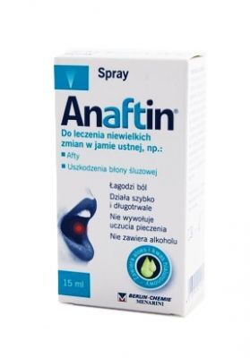 ANAFTIN spray na afty 15 ml