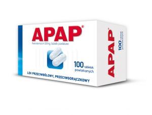 APAP 500 mg x 100 tabletek