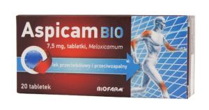 ASPICAM Bio 20 tabletek