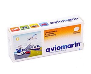 AVIOMARIN 50 mg x  5  tabletek