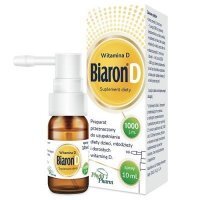 BIARON D spray 1000 j.m. płyn 10 ml