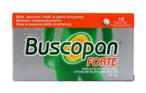 BUSCOPAN  Forte 20 mg x 10 tabletek