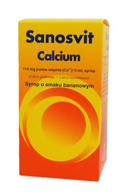 CALCIUM SANOSVIT syrop 150 ml