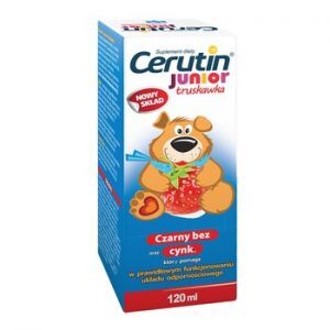 CERUVIT (CERUTIN) Junior Truskawka 120ml