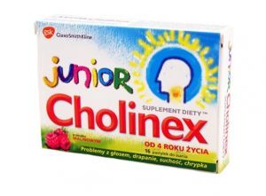 CHOLINEX JUNIOR x 16 tabletek