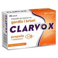 CLARVOX Propolis/Pomar pastyl.x 36 pa