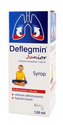 DEFLEGMIN 15mg/5ml syrop 120 ml