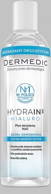 DERMEDIC Hydrain3 Hialuro płyn micelarny H2O 200 ml