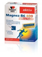 DoppelHERZ aktiv Magnez-B6 UltraFAST x 20 szt.