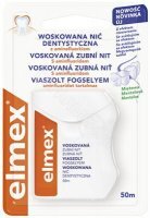 ELMEX Nić dentystyczna woskowana 50 m 1szt