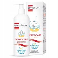 EMOLIUM Dermocare 3w1 Płyn, żel, szampon 400 ml