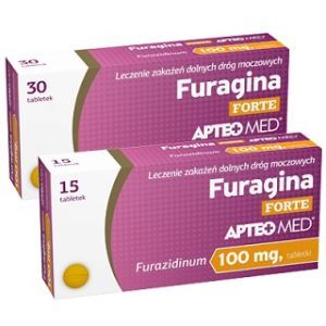 Furagina Apteo Med  0,1g 15 tabletek