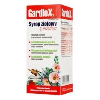 GARDLOX 7 Syrop zioł. z miodem 120 ml