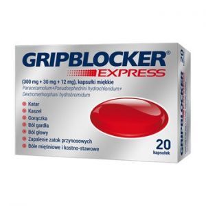 GRIPBLOCKER EXPRESS x 20 kaps.