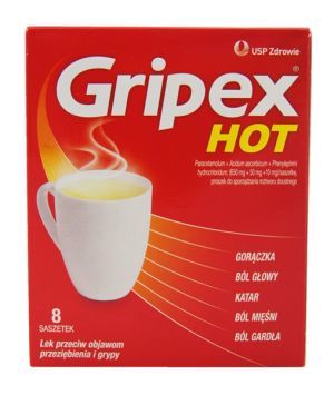 GRIPEX HOT 8 saszetek