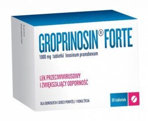 GROPRINOSIN FORTE 1000 mg x 30 tabl.