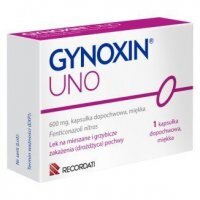 GYNOXIN 600 mg x 1 kaps. vag.