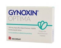 GYNOXIN OPTIMA 200mgx3szt kapsułki vaginalne