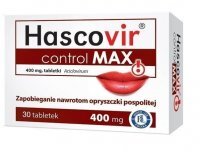HASCOVIR CONTROL  MAX  400 mg x 30 tbl.