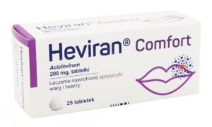 HEVIRAN COMFORT 200 mg x 25 tbl.