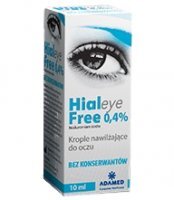 HIALEYE FREE 0,4% krop.do oczu 10 ml