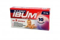 IBUM dla dzieci 60 mg 10 czopków