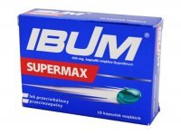 IBUM SUPERMAX  600 mg x 10 kaps.