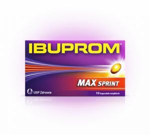 IBUPROM MAX SPRINT x 10 kaps.