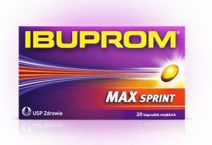IBUPROM MAX SPRINT x 20 kaps.