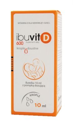 IBUVIT D 600 krople 10 ml