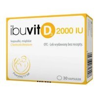 Ibuvit D3 2000 IU kaps.miękkie 30 szt.