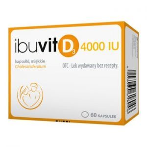IBUVIT D3 4000 IU x 60 kaps.