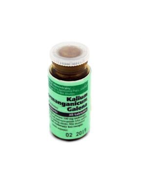 KALIUM HYPERMANGANICUM 100 mg 30 tabletek