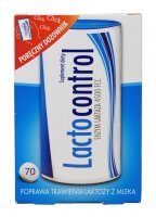 LACTOCONTROL x 70 tabletek