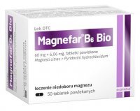 MAGNEFAR B6 Bio x 50 tbl.