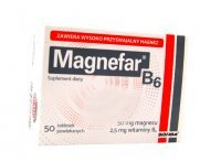 Magnefar B6 tabletek  50 tabletek