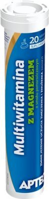 MULTIWITAMINA z magnezem 20 tabletek