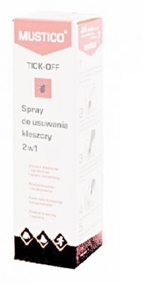 MUSTICO TICK-OFF Spray do usuwania kleszcz