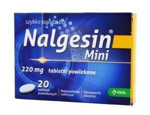 NALGESIN Mini 220 mg 20 tabletek powlekanych