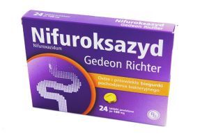 NIFUROKSAZYD Godeon Richter 100 mg 24 tabletki