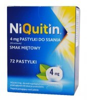 NIQUITIN 4 mg x 72 szt.past. do ssania