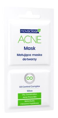 NOVACLEAR ACNE Maska do twarzy mat.2*5ml