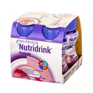NUTRIDRINK Protein truskawka 4 x 125 ml