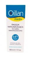 OILLAN Med+ Emulsja natłuszczająca do kąpieli dermatologicznej 500 ml