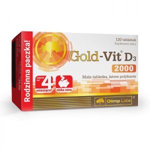 Olimp Gold-Vit D3 2000 120 tabletek