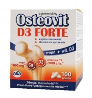 Osteovit D3 FORTE 100 tabletek
