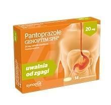 Pantoprazole Genoptim 20 mg x 14 tbl.